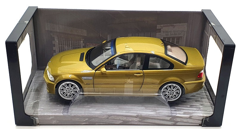 Solido 1/18 Scale Diecast S1806501 - BMW E46 M3 - Phonix GELB - Gold 2000