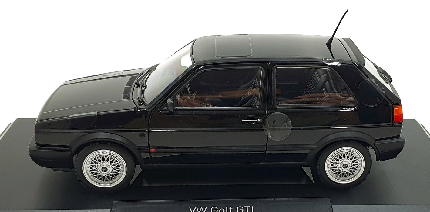 Norev 1/18 Scale 188444 - 1990 Volkswagen Golf GTI - Black