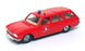 Solido 1/43 Scale No. 23D - Peugeot 504 Pompiers Fire Vehicle - Red