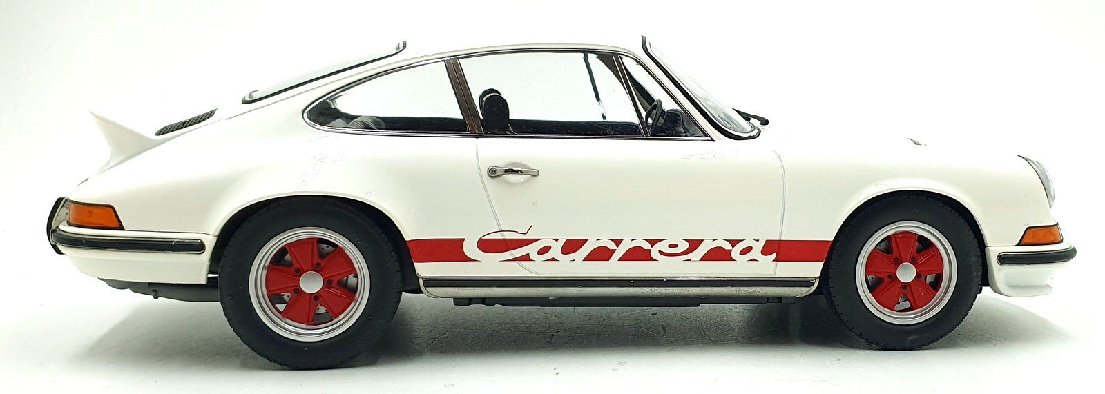 Norev 1/12 Scale 127514 - 1972 Porsche 911 Carrera RS 2.7 GP White/Red
