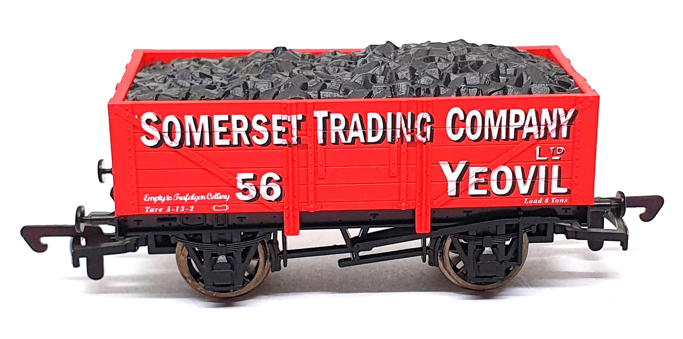 Dapol OO Gauge (1/76) B551 - 5 Plank Wagon Somerset Trading Co. - Red