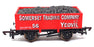 Dapol OO Gauge (1/76) B551 - 5 Plank Wagon Somerset Trading Co. - Red
