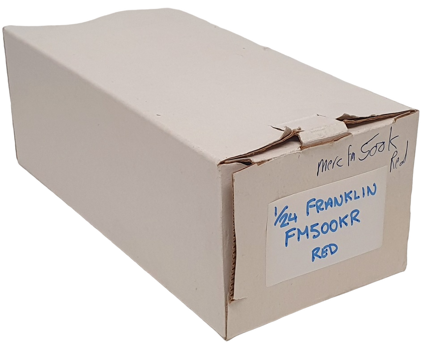 Franklin Mint 1/24 Scale FM500KR - Mercedes 500K Special Roadster - Red