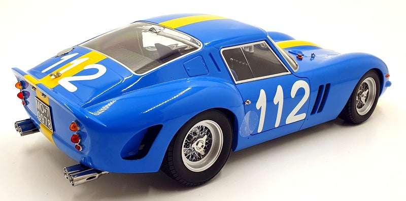 KK Scale 1/12 Scale KKDC120123 - Ferrari 250 GTO 1962 Targa Florio #112 - Blue