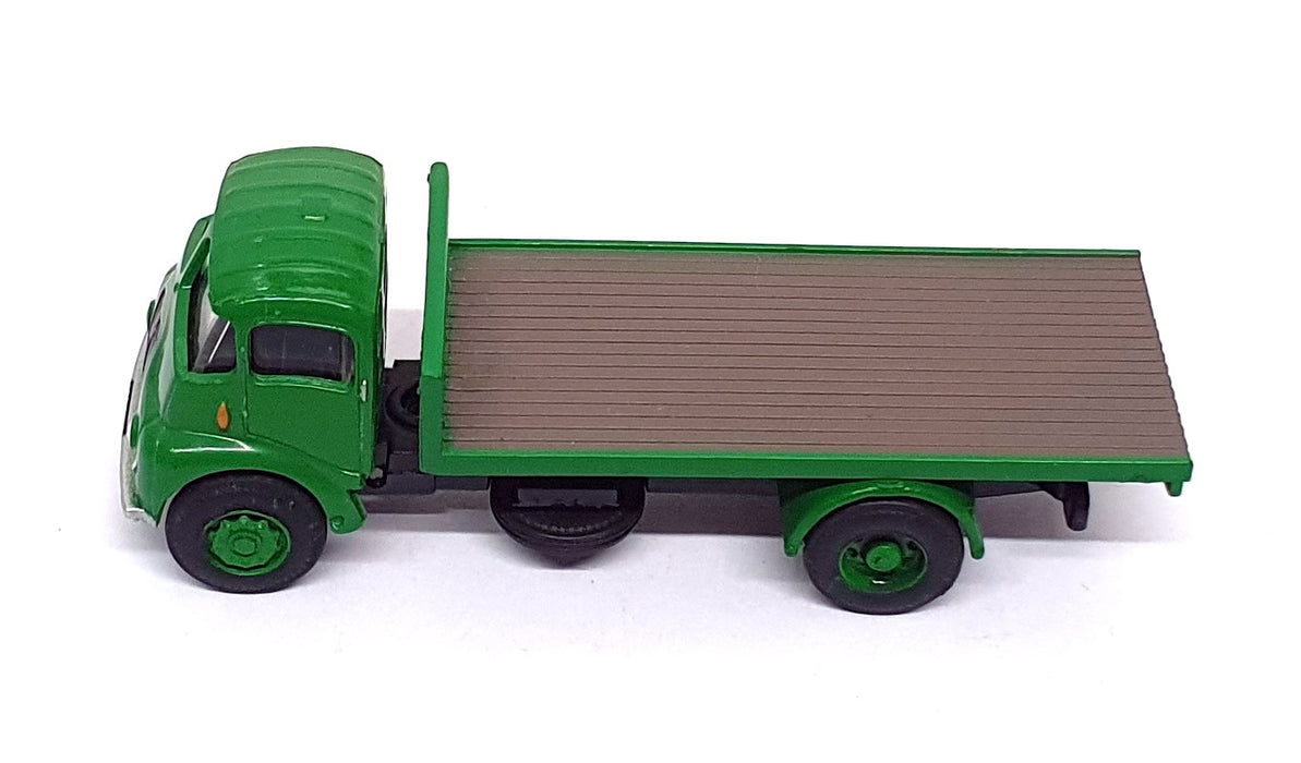 Base Toys 1/76 Scale TT-02 - Thorneycroft Flatbed Lorry - Green