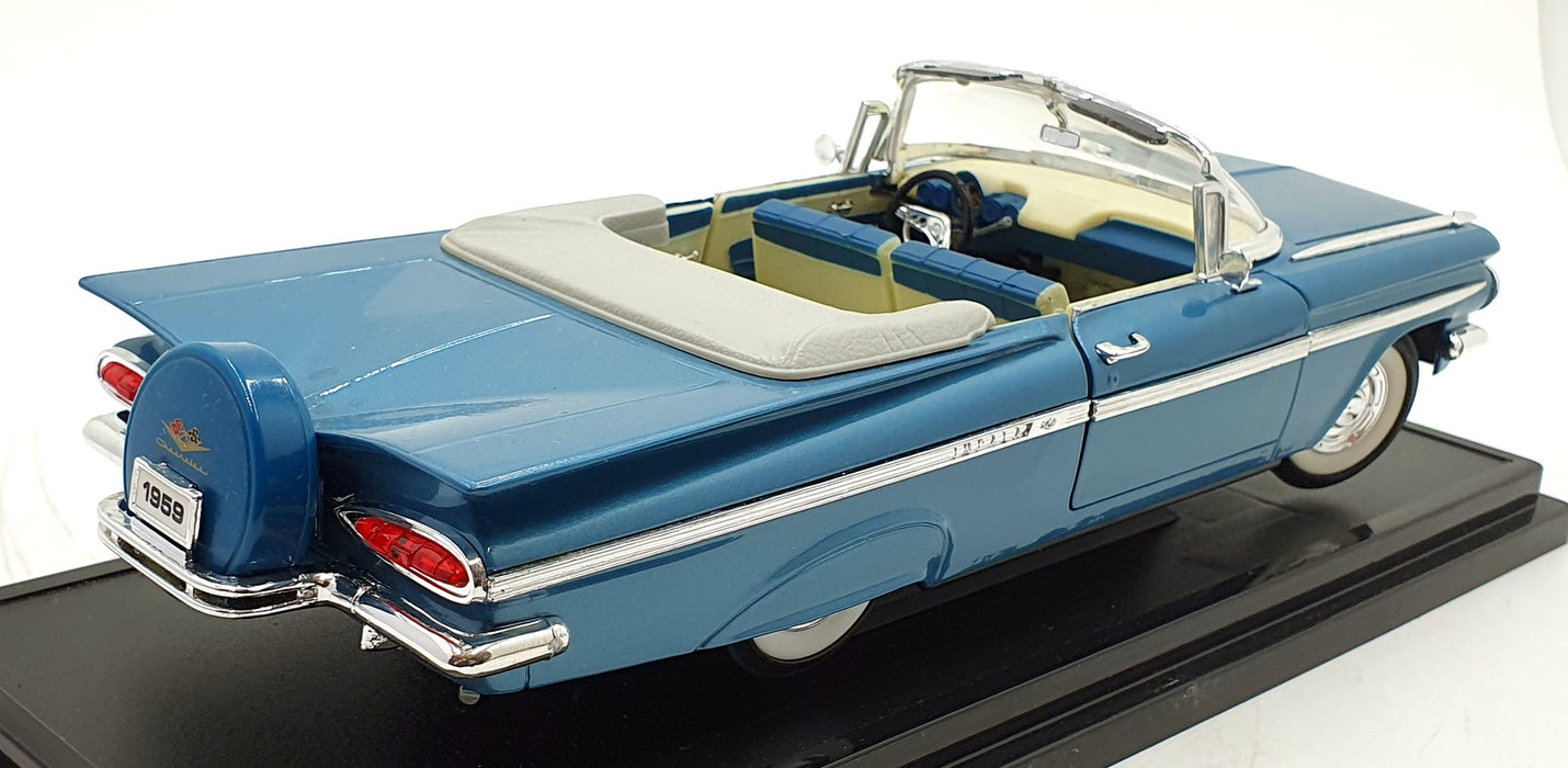Road Signature 1/18 Scale Diecast 92118 - 1959 Chevrolet Impala - Blue