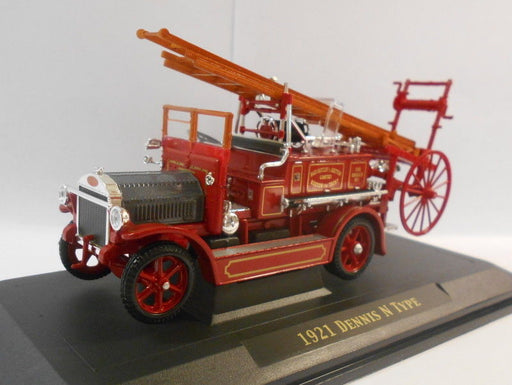 Signature 1/43 Scale Diecast Model SIG43008 1921 Dennis N Type - Red