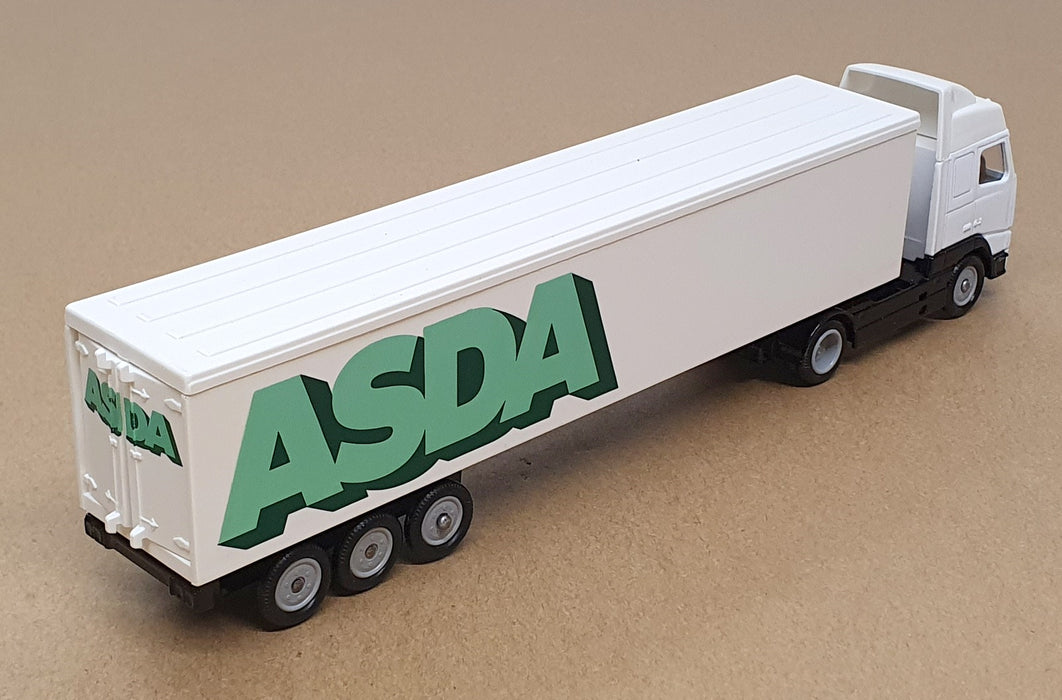 Lledo 22cm Long Diecast PM119 - Volvo Truck & Trailer ASDA - White