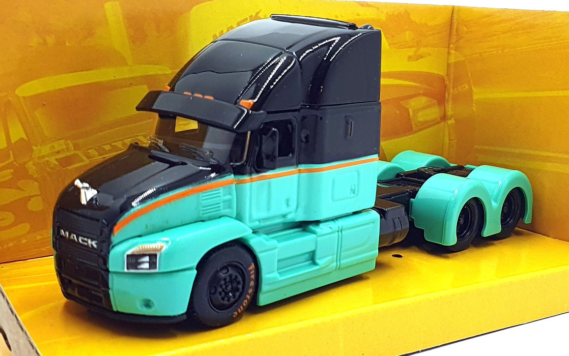 Maisto 1/64 Scale Diecast 12389 - Mack Anthem Custom Rigs Truck - Green/Black