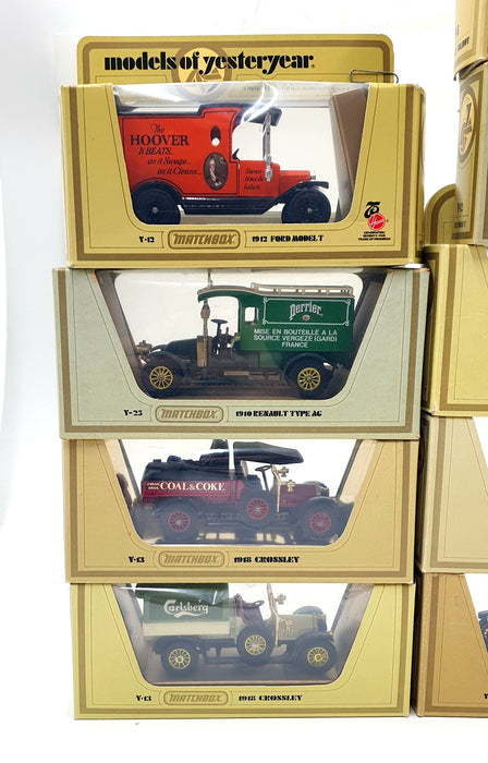 Matchbox Models Of Yesteryear MBSET13C - Collection Of 13 Assorted Vans
