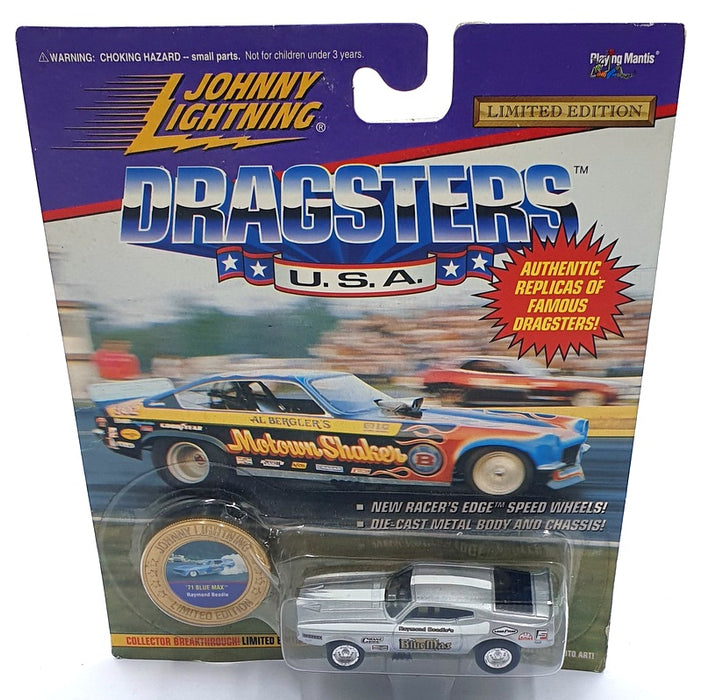 Johnny Lightning 1/64 Scale 302-130 Dragsters USA 1971 Blue Max - Raymond Beadle