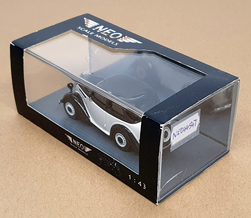 Neo 1/43 Scale Resin NEO44547 - Ford Eifel - Black/White