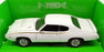 Welly 1/24 Scale Model Car 22501W - 1969 Pontiac GTO - White