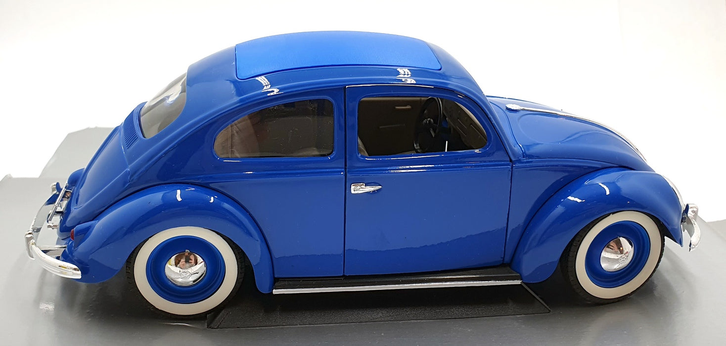 Majorette 1/18 Scale Diecast 4406 - 1958 Volkswagen Coccinelle Beetle - Blue