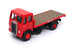 Base Toys 1/76 Scale D-01 - Albion Chieftain Flatbed Lorry BRS Bradford - Red