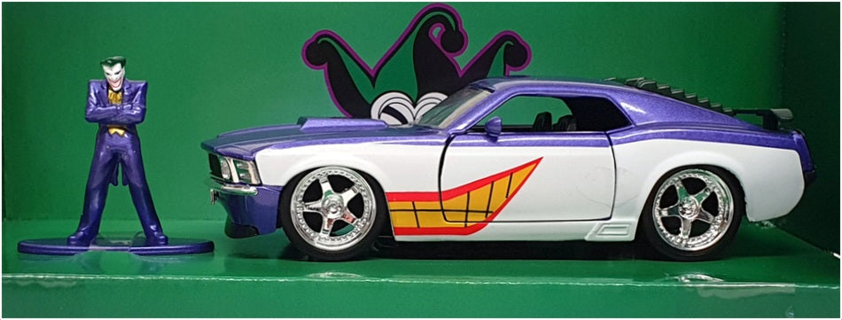 Jada 1/32 Scale 25 325 3004 - The Joker & 1970 Ford Mustang Boss 429 - Batman