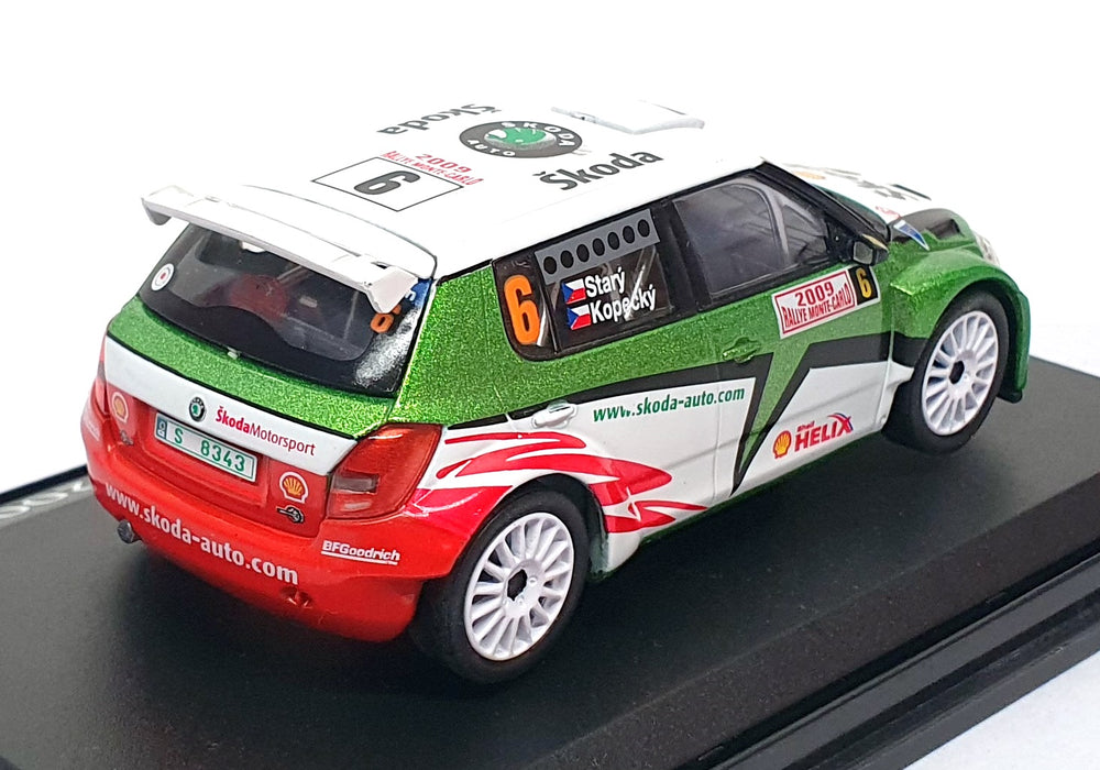 Altaya 1/43 Scale AS2000 - Skoda Fabia Super 2000 #6 Monte Carlo Rally 2009