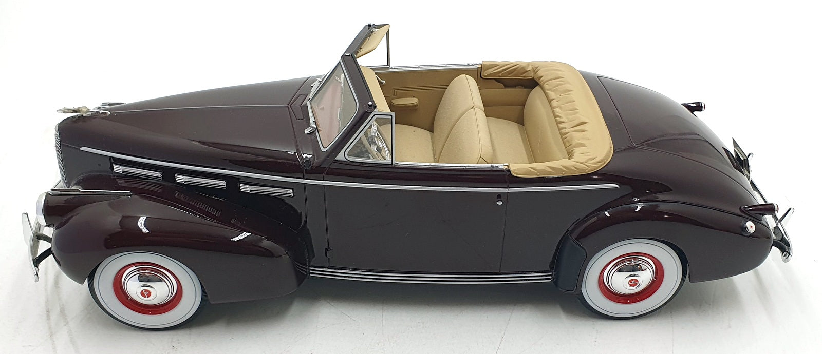 BOS Models 1/18 scale Resin BOS286 LaSalle Series 50 Convertible Coupe Dark Red