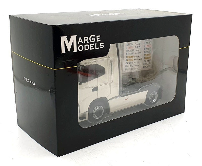 Marge Models 1/32 Scale 2231-01 Iveco S-Way 4x2 Truck - White