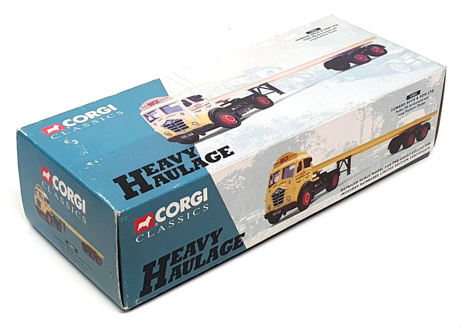 Corgi 1/50 Scale 12801 - Foden FG Articulated & Long Trailer E. Beck & Son Ltd