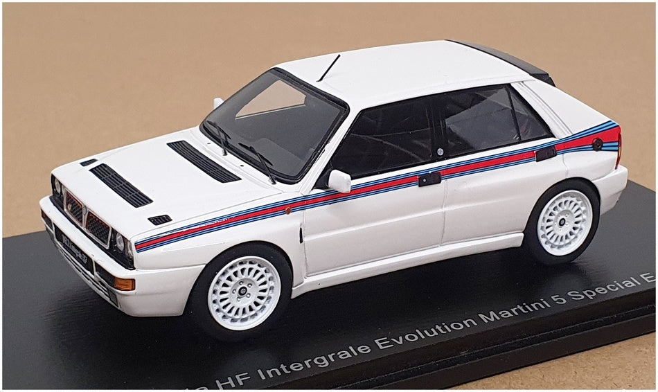 Spark 1/43 Scale S8992 - Lancia Delta HF Intergrale Evo Martini 1992 - White