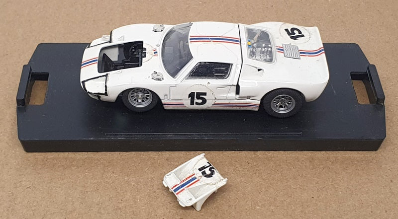 Bang 1/43 Scale Diecast 456 - Ford GT40 #15 Le Mans 1966 - White