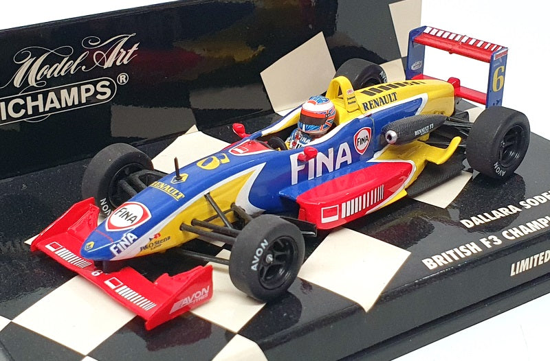 Minichamps 1/43 Scale 400 990306 - Dallara Sodemo #6 British F3 1999 Button