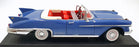 Road Signature 1/18 Scale Diecast 92158 - 1958 Cadillac Eldorado Biarritz - Blue