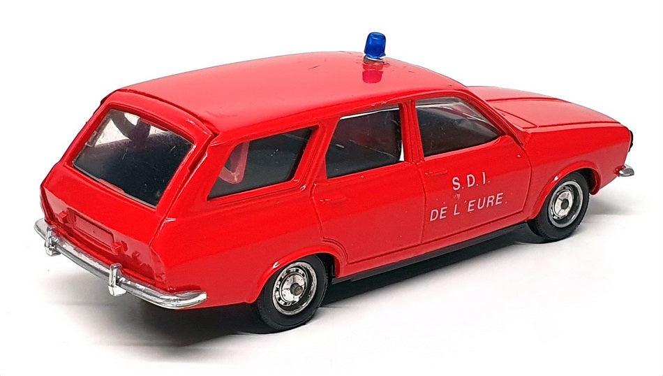 Solido 1/43 Scale Diecast FV999J - Renault 12 Break Fire - Red