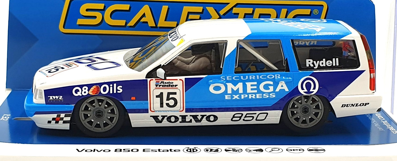 Scalextric 1/32 Scale Slotcar C4597 - Volvo 850 Estate #15