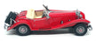 Franklin Mint 1/24 Scale FM500KR - Mercedes 500K Special Roadster - Red