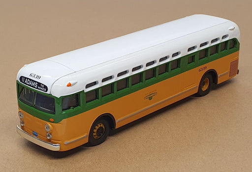 Corgi 1/50 Scale 54014 - General Motors Fruit Salad Bus GM 4507 Rt. 11