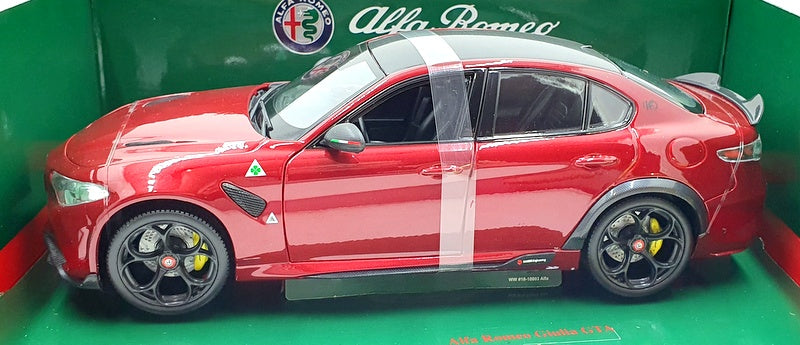 Burago 1/18 Scale Diecast 18-11048 - Alfa Romeo Giulia GT - Red