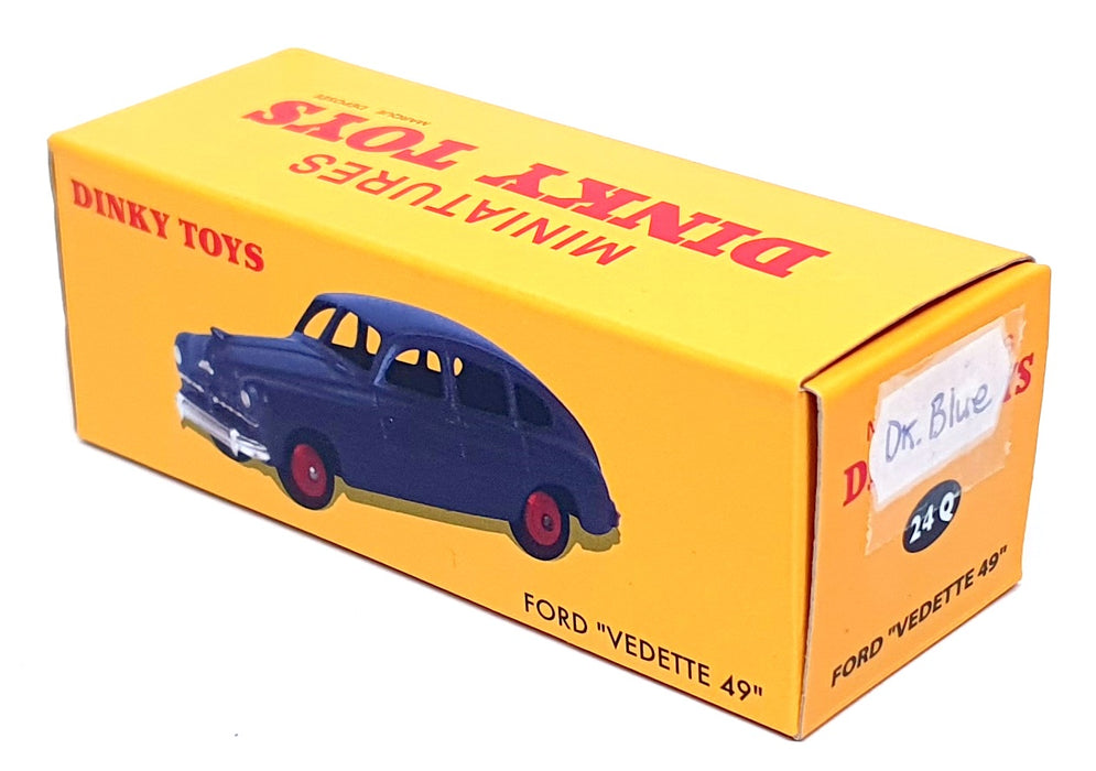Atlas Editions Dinky Toys 24Q - 1949 Ford Vedette - Dk. Blue