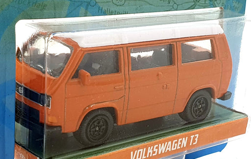 Jada Toys 1/64 Scale 100426I - Volkswagen T3 Van - Orange/White