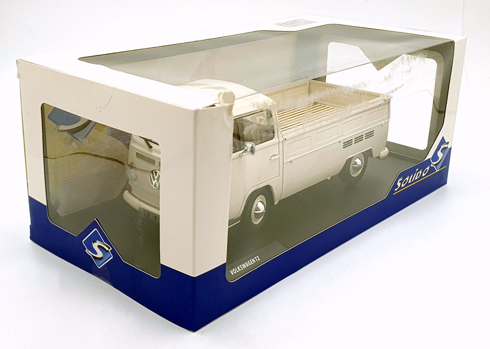 Solido 1/18 Scale S1809404 - 1968 Volkswagen T2 Pick Up Porsche Service