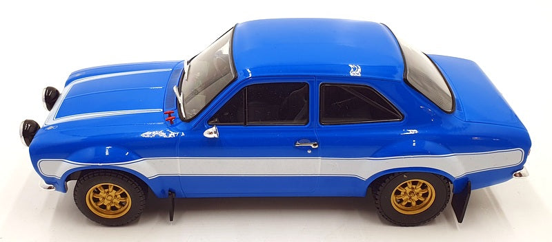 Greenlight 1/18 Scale 12800-BA - Brian's 1974 Ford Escort RS2000 MK1 - Blue