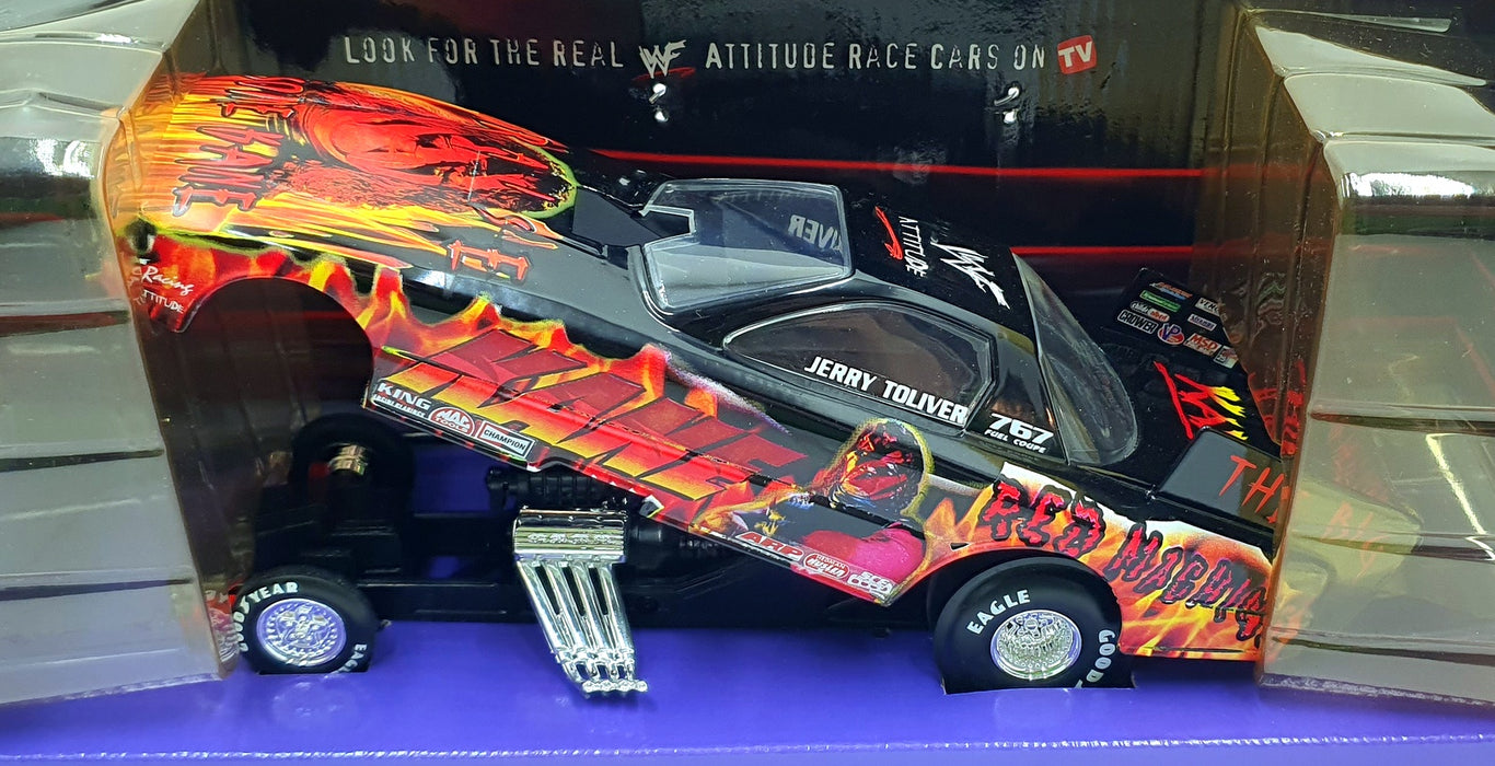 Road Champs 1/43 Scale 85700 - WWF Attitude Racing Raise Some Kane - Toliver