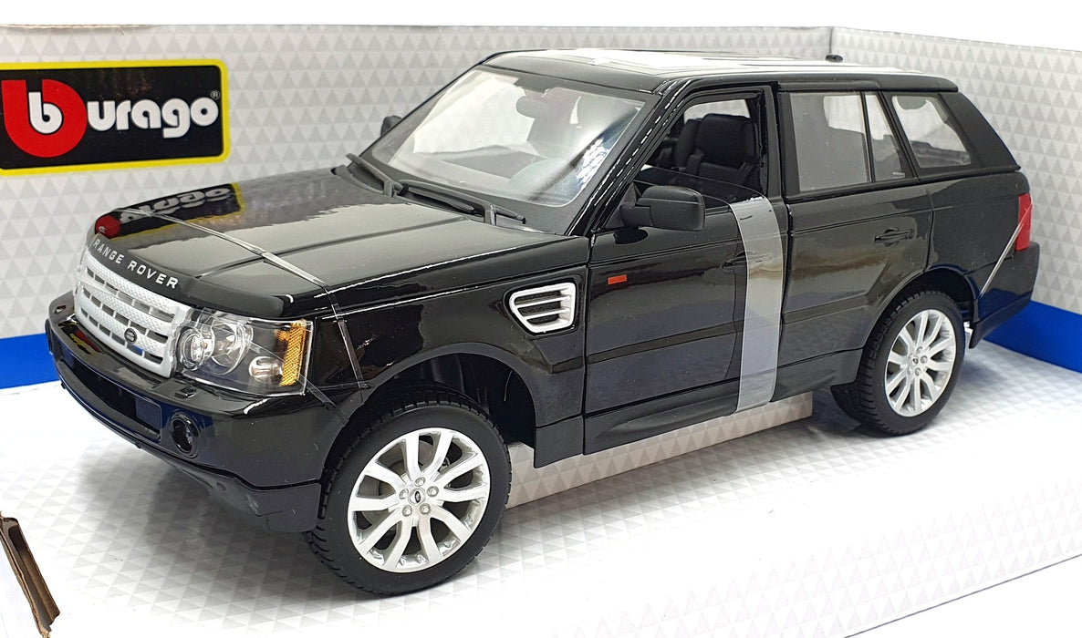 Burago 1/18 scale Diecast 18-12069 - Range Rover Sport - Black