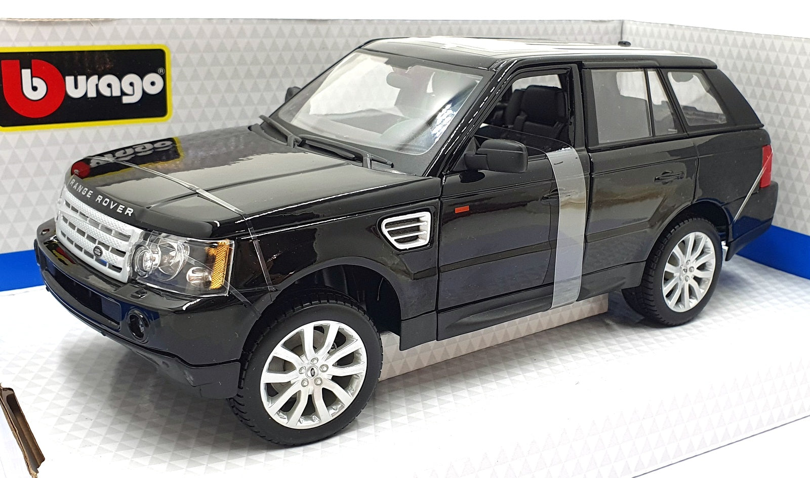 Burago 1/18 scale Diecast 18-12069 - Range Rover Sport - Black