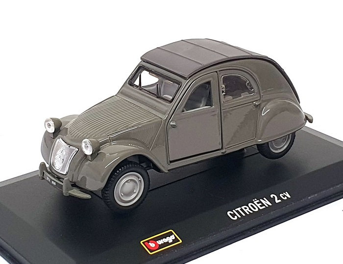 Burago 1/32 Scale Diecast 18-43210 - Citroen 2cv - Grey