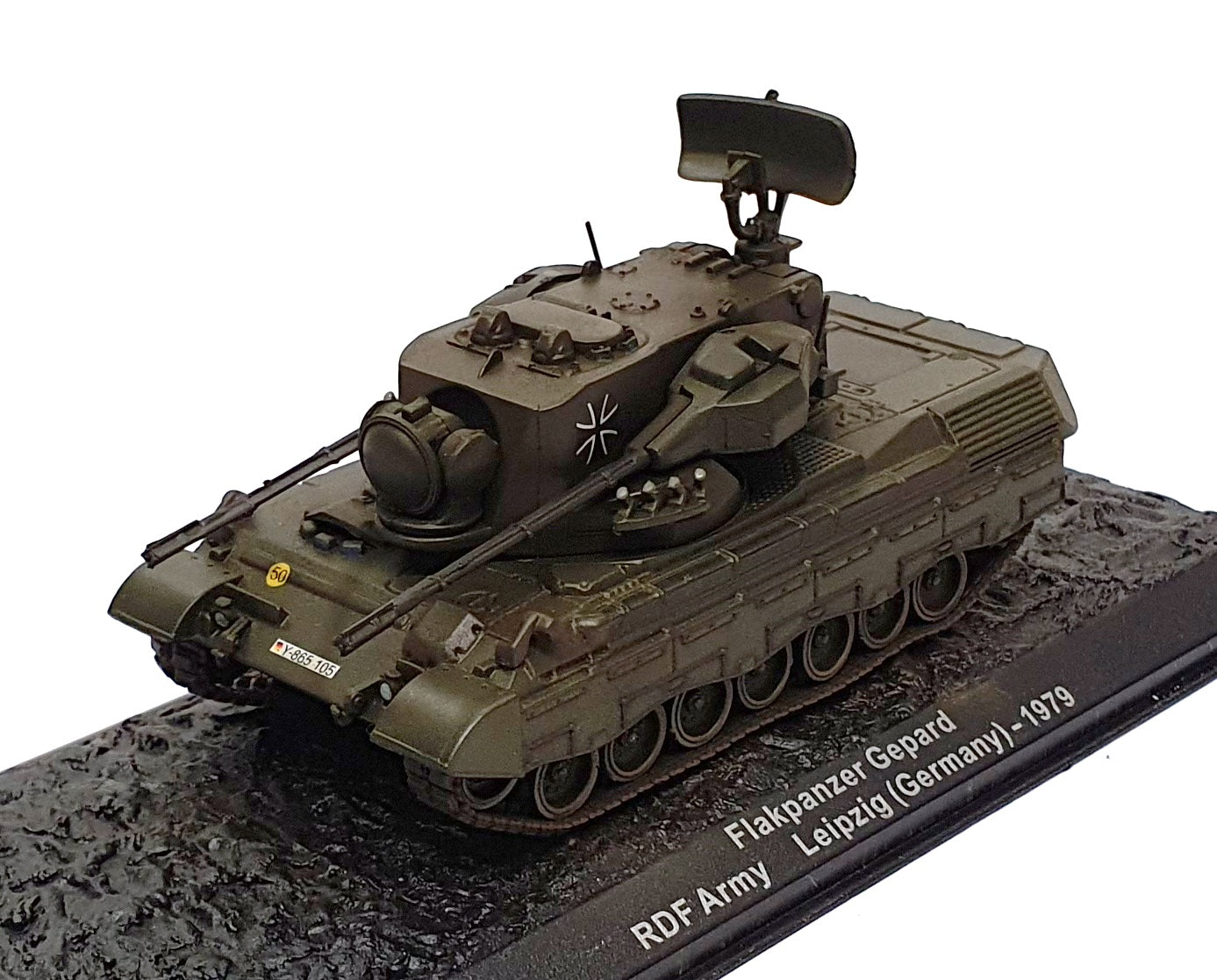 Altaya 1/72 Scale AFG79 - Flakpanzer Gepard Tank RDF Army Germany 1979