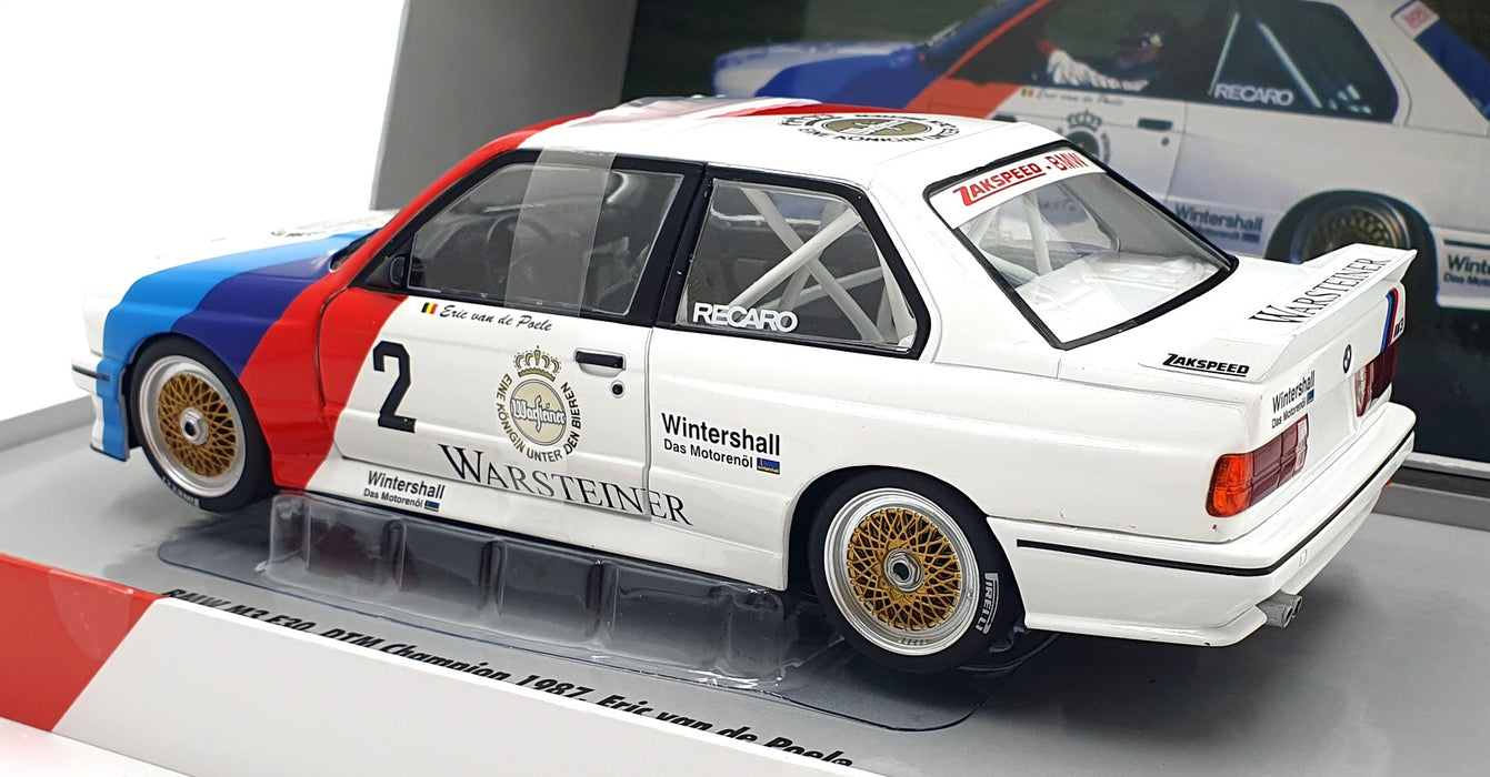 Werk83 1/18 Scale Diecast W18038001C - BMW E30 DTM #2 - Van de Poele