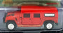Johnny Lighting 1/64 Scale 432-10 - Hummer Civilian 4-Door Wagon - Red