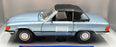 Sun Star 1/18 Scale Diecast 1141 - Mercedes Benz 350 SL Soft Top  - Blue