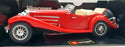 Burago 1/18 scale Diecast 3020 - Mercedes Benz 500K Roadster 1936 - Red