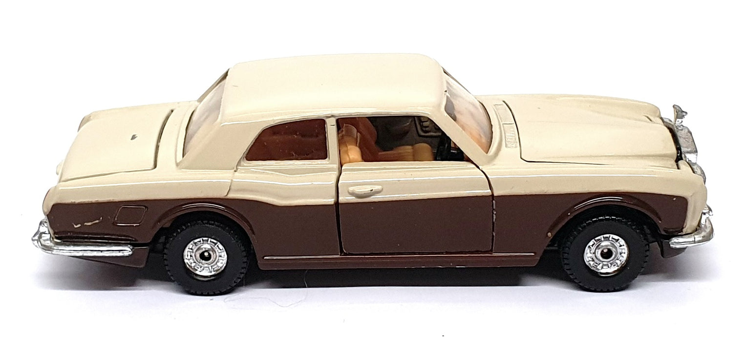 Corgi Appx 14cm Long Diecast 279 - Rolls Royce Corniche - Beige/Brown