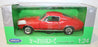 Welly NEX 1/24 Scale 22522W - 1967 Ford Mustang GT - Red