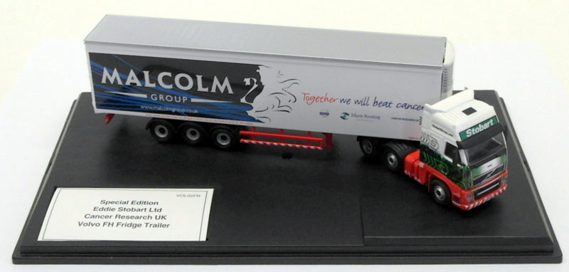 Oxford Diecast 1/76 Scale VOL02FR - Eddie Stobart Volvo Fridge Trailer - Malcolm