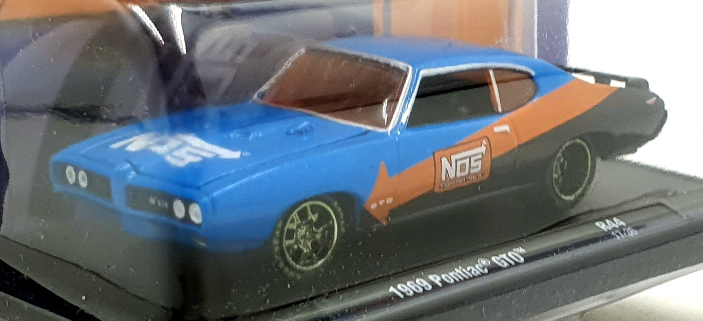 Castline M2 Machines 1/64 Scale R44 - 1969 Pontiac GTO - NOS
